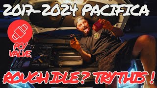 2017-2024 Pacifica PCV Valve Replacement & Throttle Body Cleaning