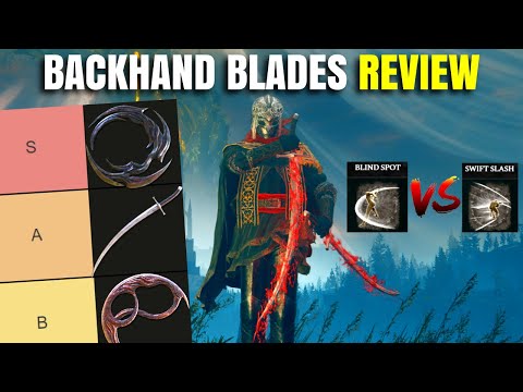 Best Elden Ring Backhand Blade? All 3 Backhand Blades Ranked! Weapon Tier List Patch 1.16