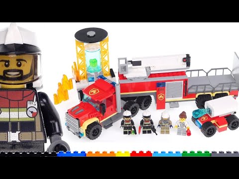 🔄 LEGO City Fire Command Unit review! 60282 re upload