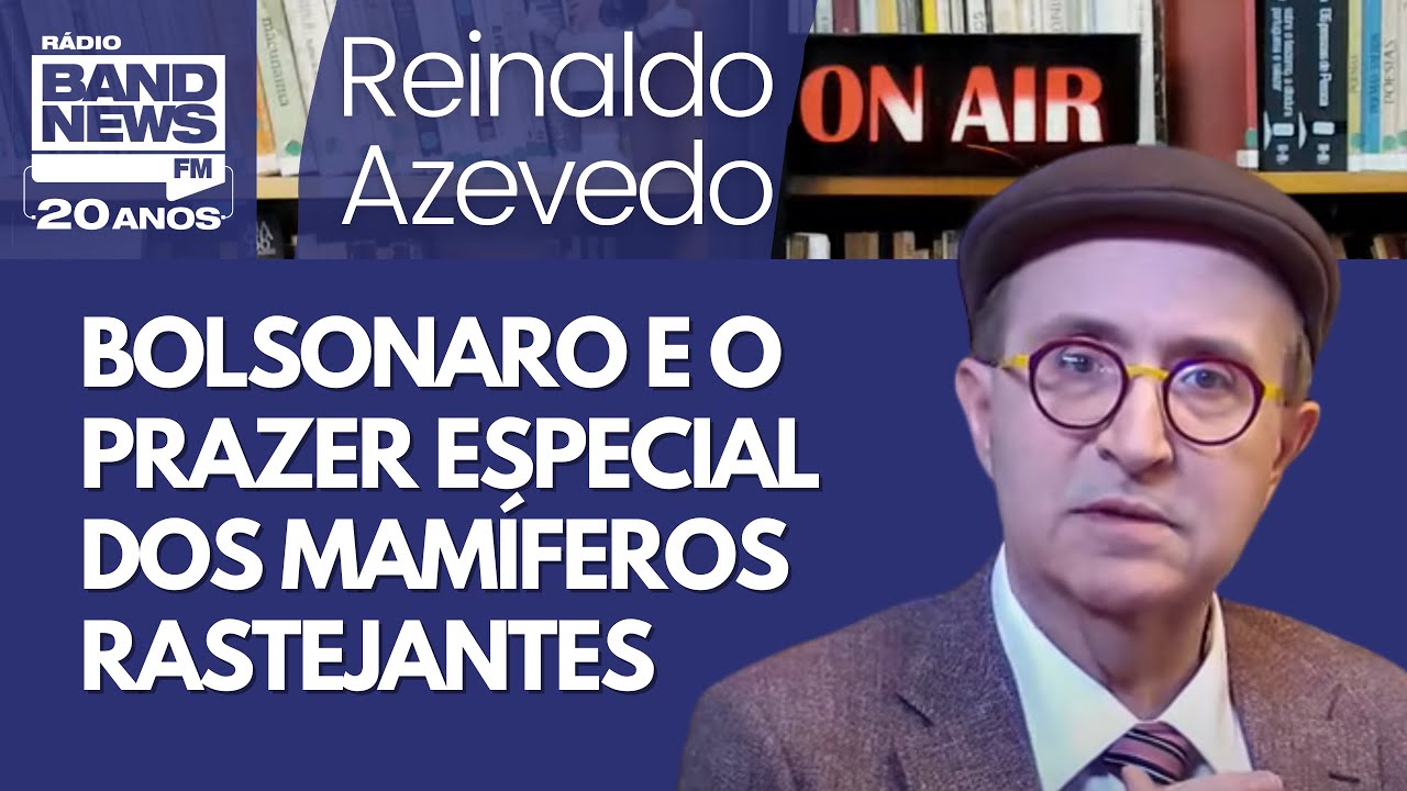 Reinaldo – EUA desmentem Eduardo sobre visita de comitiva ao Brasil; o prazer de rastejar para Trump