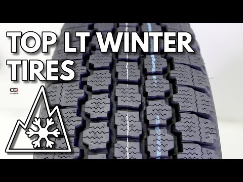 The BEST LT winter tires for Work TRUCK or Cargo VAN!