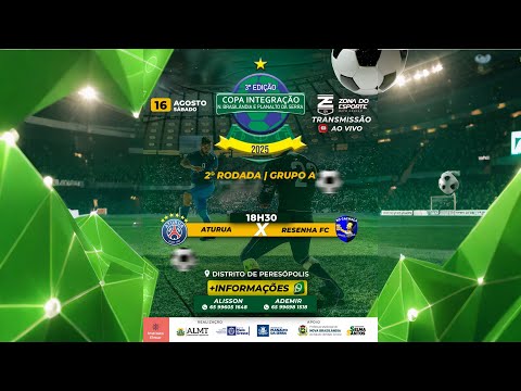 COPA INTEGRAÇÃO ETAPA PLANALTO DA SERRA  I 2º RODADA: ATURUA  X RESENHA FC