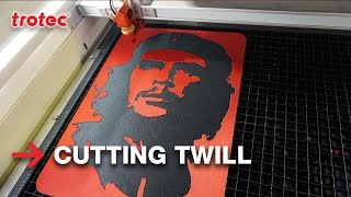 Cutting Twill | Laser Cutting Fabric | TICS 2016