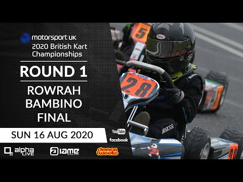 British Kart Championships: Rd 1 - Rowrah - Bambino Final