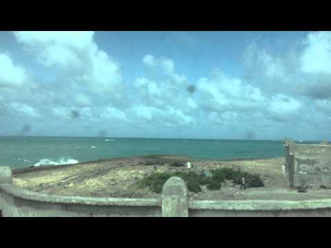 A drive through the old town Mogadishu, Somalia 2013