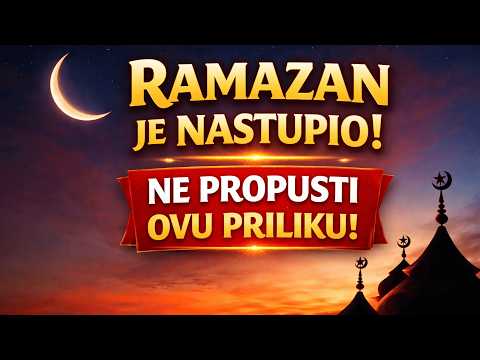 Nastupio je Ramazan 🌙 Vrijeme milosti i oprosta
