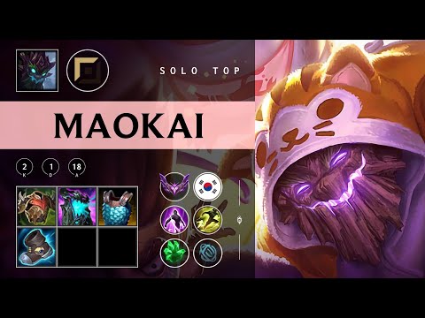 Maokai Top vs Renekton - KR Master Patch 25.24