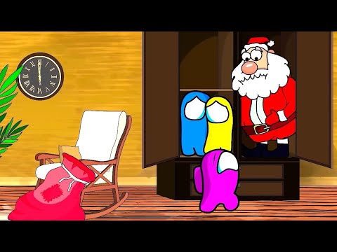 AMONG US Celebrates Christmas | FNAF | RAINBOW FRIENDS | CHOO CHOO CHARLES | OBUNGA | SCP | SANS