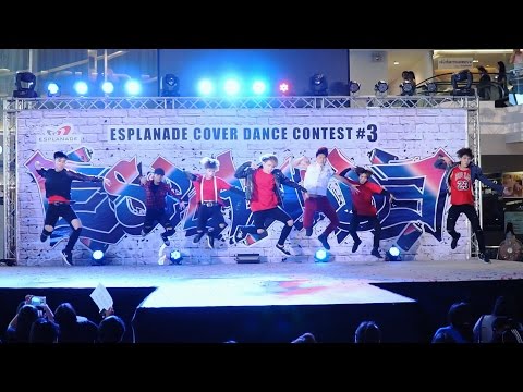 160806 BRUTE cover BTS - NO MORE DREAM + DOPE + SAVE ME + FIRE TRUCK @ Esplanade (Semi)