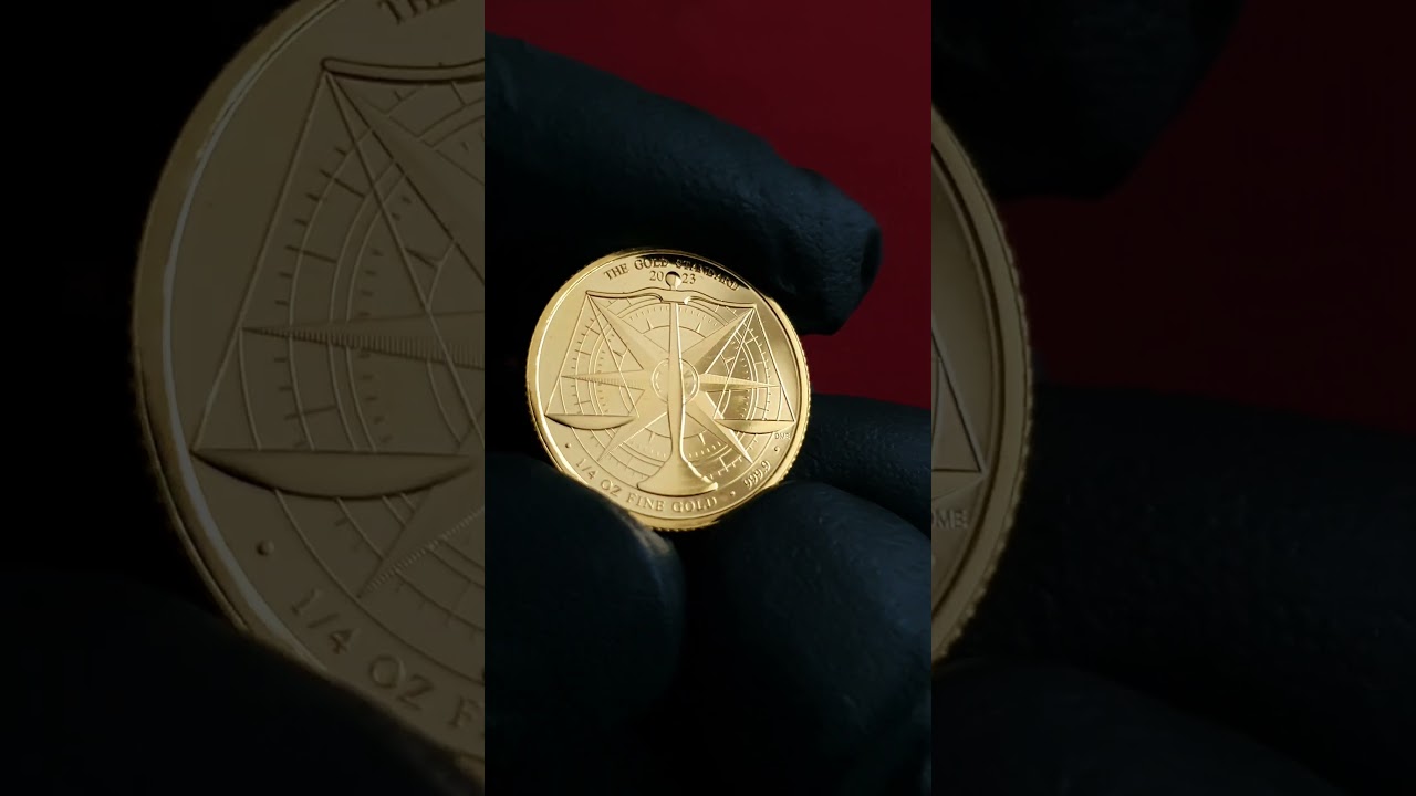 2023 1/4oz Gold Standard from the Royal Mint.#coin #gold #goldbullion #goldstandard