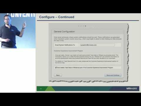 VMworld 2013: Session VCM4528 - Tips and Tricks with vCenter Log Insight