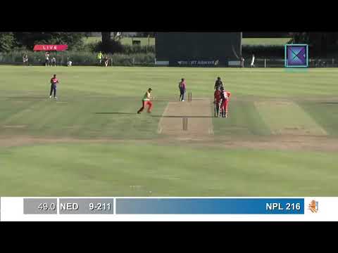 NEED 6 RUN FROM 6 BALL l Nepal vs Netherland l Thrilling last over l Paras khadka