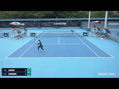🎾 UTR PRO in taiwan  maddiejessup(盧曼琳) 台灣金恩盃代表 vs Daria Lodikova (RUS)