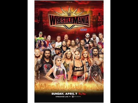 WWE WrestleMania 35 Official and Full Match Card