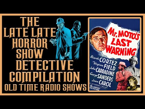 Detective Mr. Moto Sherlock Holmes Charlie Chan Compilation Old Time Radio