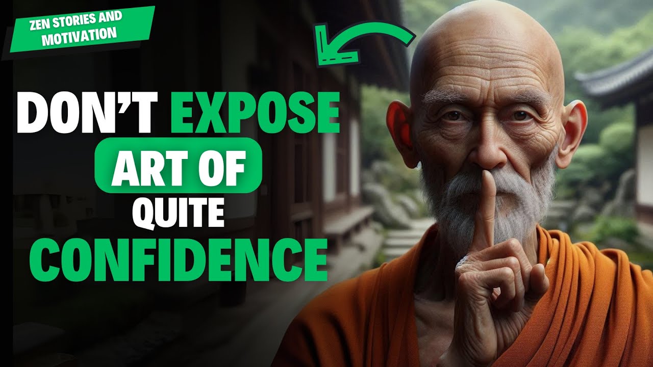 Master the Art of QUIET Confidence Now | BUDDHISM