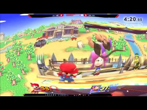 Ally's Mario But Everytime He Grabs Or Up Smashes It Gets More Bass Boosted