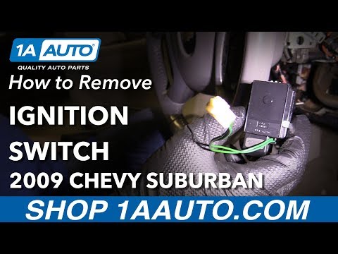 How to Replace Ignition Switch 07-16 Chevrolet Suburban
