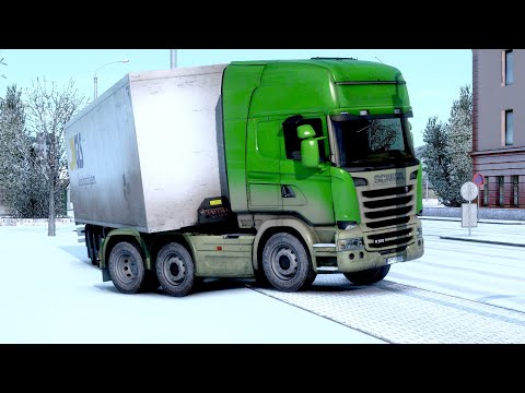 ETS 2 - Scania R500 Transporting Cheese from Dresden