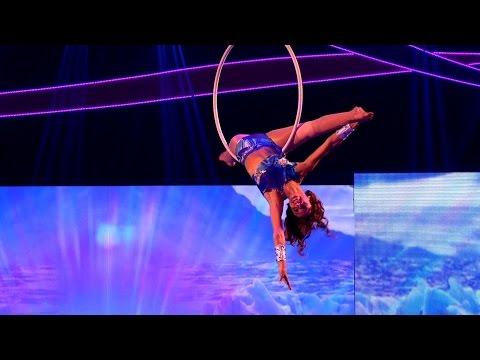 Amelle Berrabah's Aerial Hoop Performance to 'Man in the Mirror' - Tumble: Episode 1 - BBC One