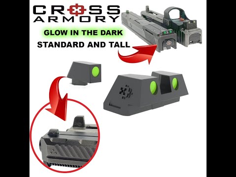 New Legion Slide And Fluted Barrel For Glock By Cross Armory | Complete Glock 17 Slide Assembly