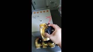 ตู้ควบคุมปั๊มน้ำและ ระบบเปิด ปิด โซลินอยล์วาวล์ แบบสลับโซนการทำงาน (A.S.P.60.027)