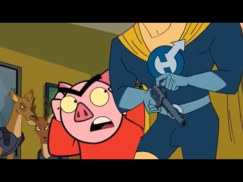 Drawn Together - Captain Hero Gets a Gun (Part 3/3) - YouTube