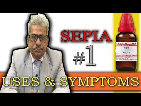 Sepia in Hindi (Part 1) - Uses & Symptoms by Dr P. S. Tiwari