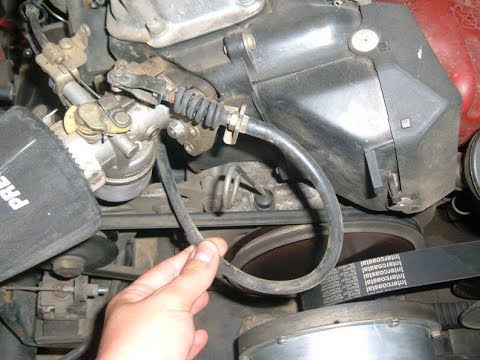 Part of a video titled Simple Adjusting of an E Z Go Golf Cart Governor - YouTube