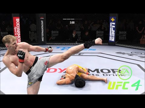 BRUCE LEE VS ALEXANDER VOLKOV | UFC 4 BRUTAL FIGHT | UFC 4 | UFC 4 2021 | EA SPORTS UFC 4