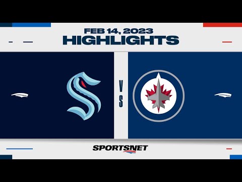 NHL Highlights | Kraken vs. Jets - February 14, 2023