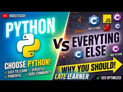 Python Vs Everything Else Why You Should Choose Python
