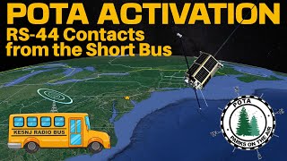 KE5NJ's RS-44 Satellite Contacts - POTA Activation in Delaware