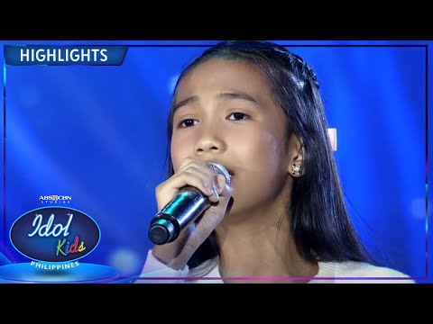 Keisha moves the audience with her soul-stirring performance of “Porque” | Idol Kids Philippines