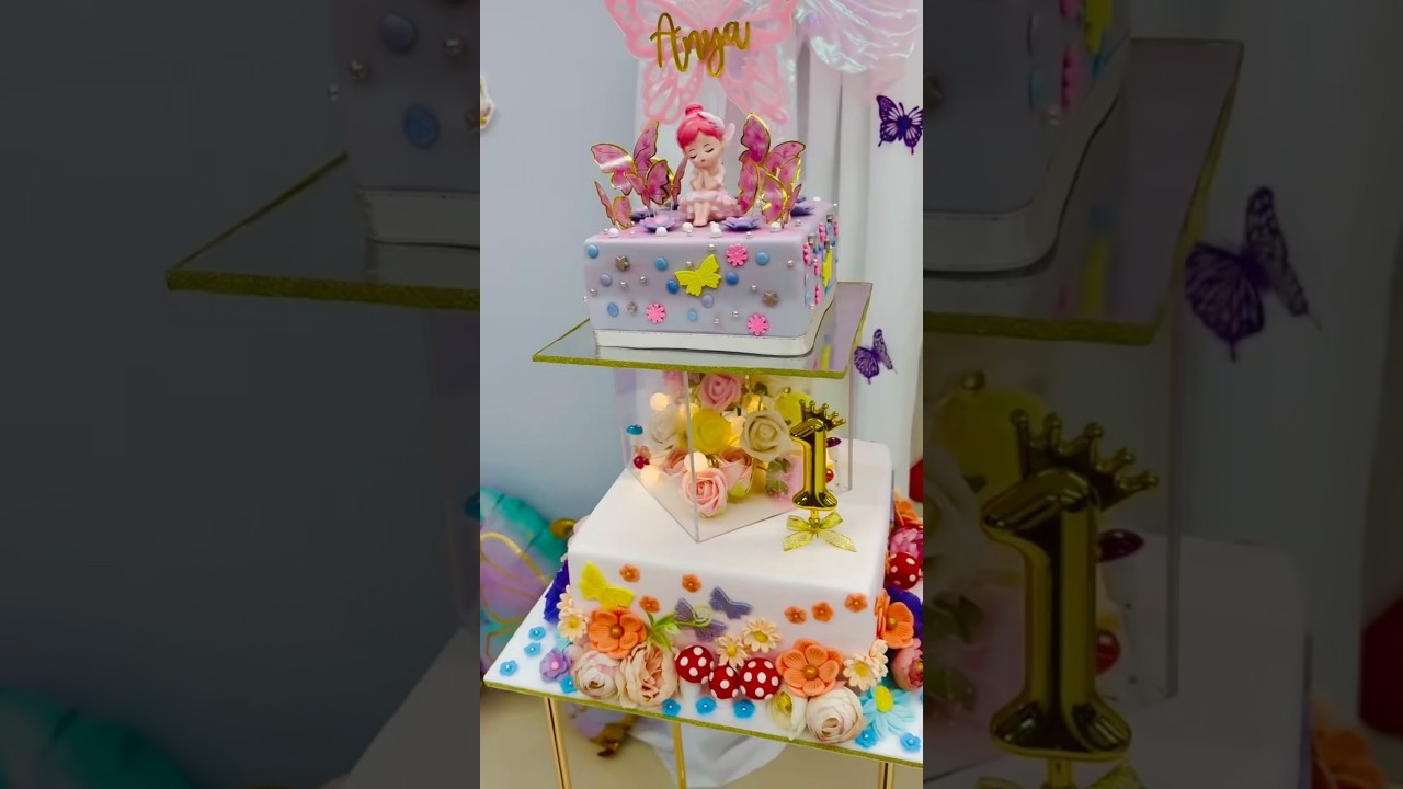 Anya Maeve’s Fairy First Birthday #shorts |  Thank You For Inviting Us #baby #first #birthday