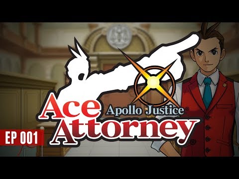 Apollo Justice: Ace Attorney (3DS) #01 ~ Turnabout Trump - Day 1, Trial Former (1/3) Video