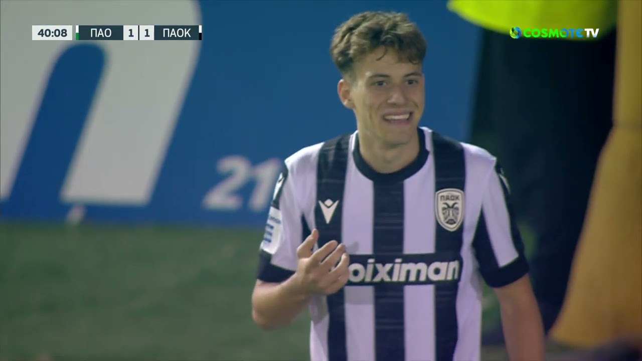 Highlights: Παναθηναϊκός – ΠΑΟΚ 2-2 | pao.gr