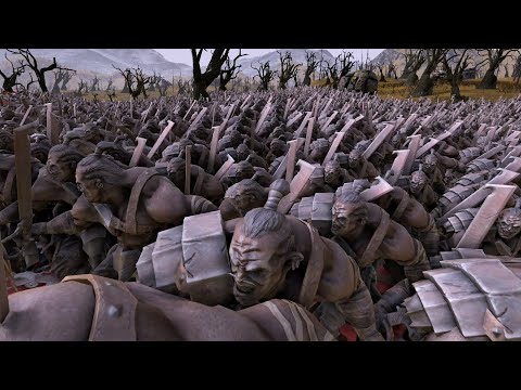 30000 ORCS VS 30000 SANTAS - Ultimate Epic Battle Simulator 2 UEBS2