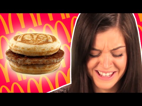 People Try McDonald's Breakfast For The First Time