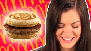 People Try McDonald's Breakfast For The First Time