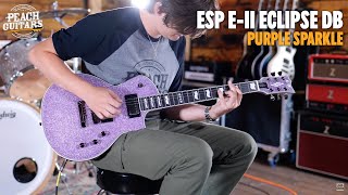 Video thumbnail for No Talking...Just Tones | ESP E-II Eclipse DB | Purple Sparkle by Peach Guitars