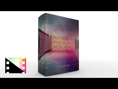 ProParagraph: Color - Professional Introductions for Final Cut Pro X - Pixel Film Studios