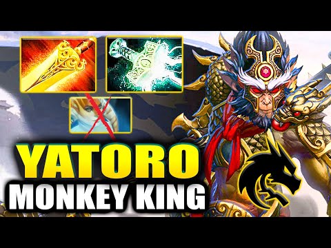 YATORO Monkey King RADIANCE META IS BACK - Dota 2 Gameplay