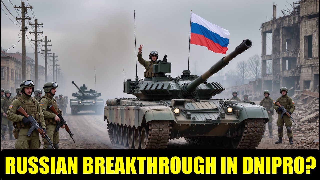 Russian breakthrough at Dnipro: Is Ukraine in deep trouble?