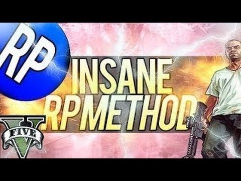 GTA 5 ONLINE: UNLIMITED RP GLITCH "INSANE RP" AFTER PATCH 1.09 - FAST RANK UP GLITCH (GTA V)