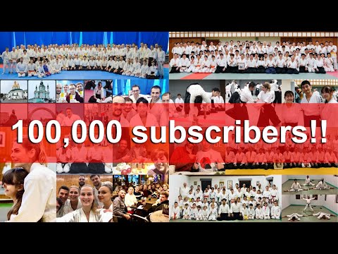 Thank you for the 100,000 subscribe ! Aikido Shinburenseijuku