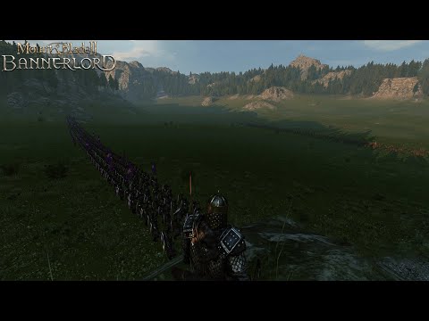Vlandian Sharpshooter(500) vs Imperial Sergeant Crossbowmen(500) - Mount & Blade II: Bannerlord