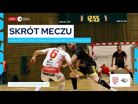 GI Malepszy Leszno - Dreman Exlabesa Opole Komprachcice 7:3 SKRÓT 17. kolejka (2025/26)