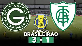 GOIÁS VENCE O AMÉRICA MINEIRO NA ESTREIA DA SÉRIE B 2026! GOIÁS 3 x 1 AMÉRICA-MG