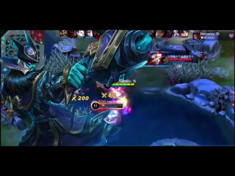 SAVAGE!! Roger Late Game Wipe Out Everything! - Top 1 Global Roger(MLBB)